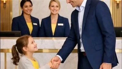 طفلة صغيرة ب فستان أصفر دخلت شركة إنترناشونال وب تقول أنا جاية مكان ماما في إنترفيو الشغل.. واللي حصل بعد كدة خلى الموظفين كلهم مذهولين