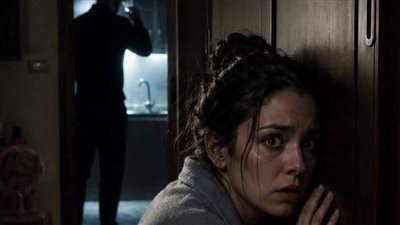 جوزي مسافر من شهرين بس بنتي الصغيره همست في ودني بخوف.