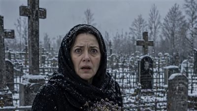 لم أخبر زوجي بأي شيء وذهبت إلى قبر زوجته الأولى فقط لأضع بعض الزهور وأعرف الحقيقة
