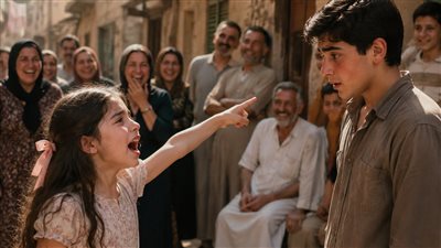 وقفت وسط الشارع  وأنا عندي 7 سنين،  وشاورت عليه وقلت: هو ده اللي هجوزه ومش هقبل بغيره! والكل ضحك عليا.. بس بعد ما القدر فرقنا الظروف غيرت كل حاجه…….