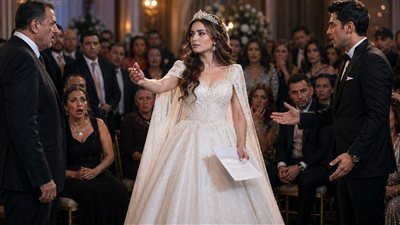 يوم فرح ابنى اتصدمت بمرات ابنى 