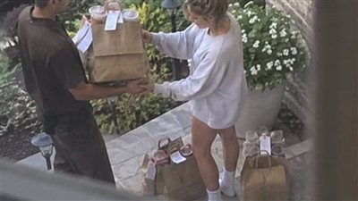 مرات ابنى و الاكل الجاهز
