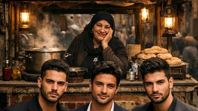 كانوا تلات نجوم من فضة مربوطين في رقاب عيال حافية، ومحدش كان يعرف إن النجوم دي هي اللي هتنور عتمة (الست صابرة) 